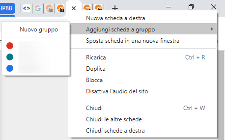 Comprimere le schede aperte in Google Chrome