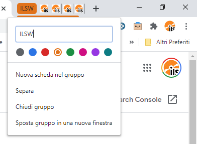 Comprimere le schede aperte in Google Chrome