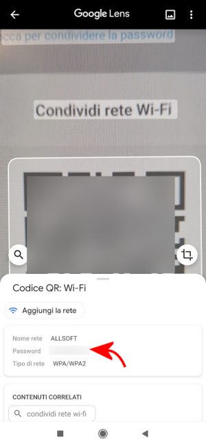 Come condividere password WiFi su Android 10