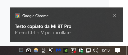 Condividere indirizzi, immagini e testi da smartphone a PC con Chrome