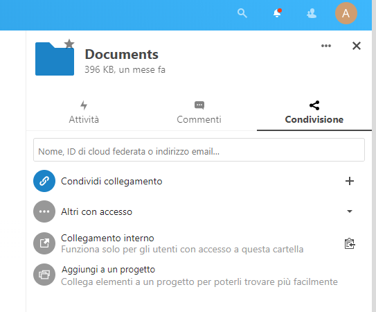 Condividere documenti e creare uno storage personale con Nextcloud