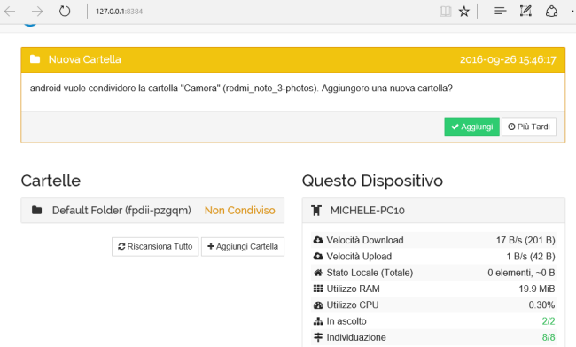 Condivisione file online senza passare per i servizi cloud