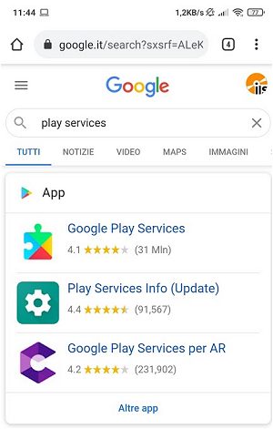 Condivisione nelle vicinanze, per trasferire dati tra dispositivi Android