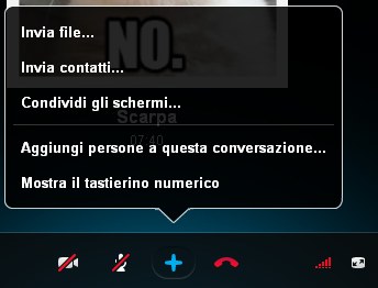 Come condividere schermo in Skype