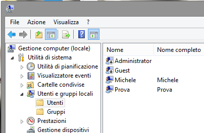 Condividere file in rete con Windows 8.1