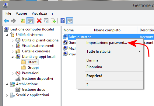 Condividere file in rete con Windows 8.1