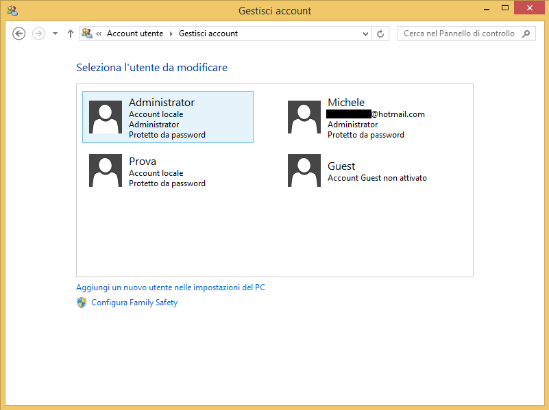 Condividere file in rete con Windows 8.1