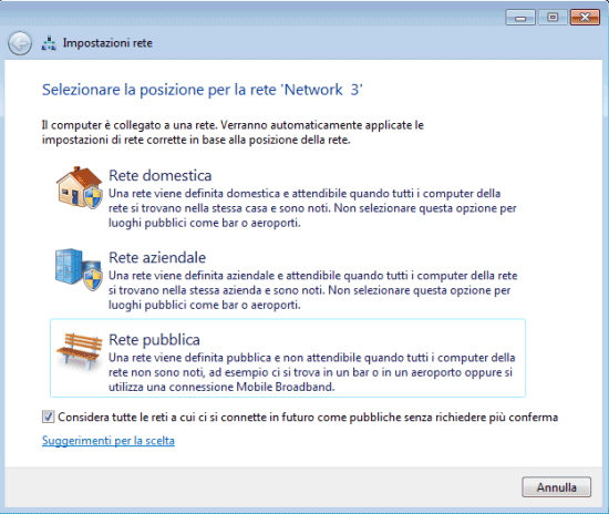 Condividere Cartella Windows 7 Vista