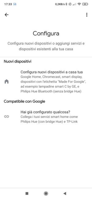Configura dispositivo: come usare Google per impostarlo