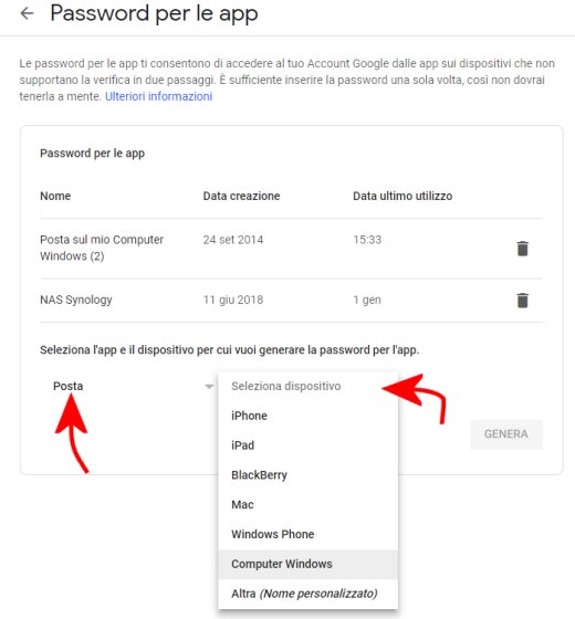 setting email gmail di outlook