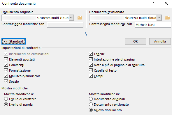 Come confrontare due file e trovare le differenze in Windows