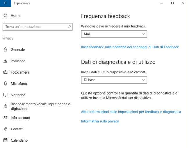 Connessione lenta con Windows 10