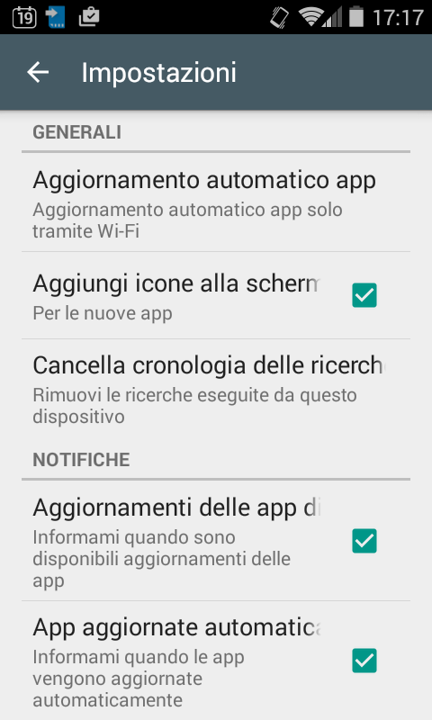 Consumare meno dati Internet con Android