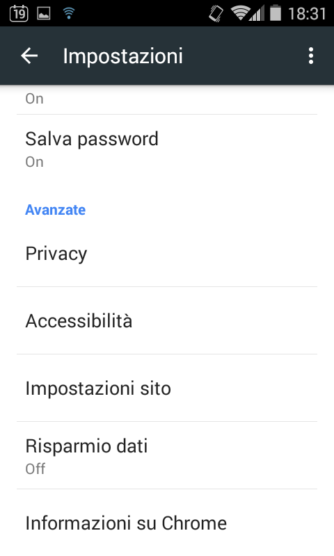 Consumare meno dati Internet con Android