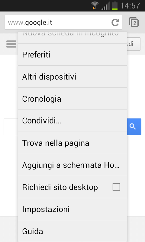 Ridurre il consumo di dati su Android