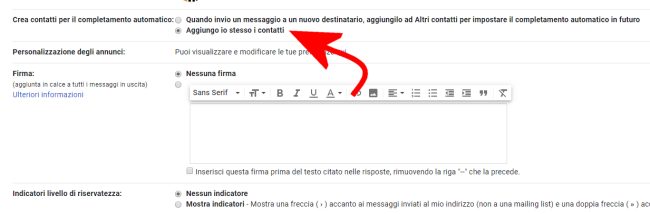 Contatti Gmail: come esportarli