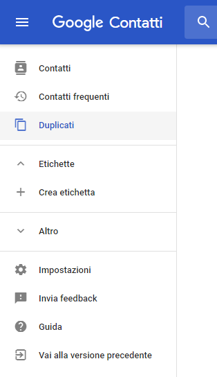 Come usare Contatti Google su Android