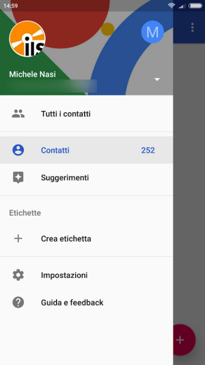 Come usare Contatti Google su Android