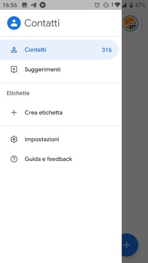 Come usare Contatti Google su Android