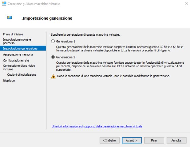 Continuare a usare Windows 7 su un sistema Windows 10 con Hyper-V