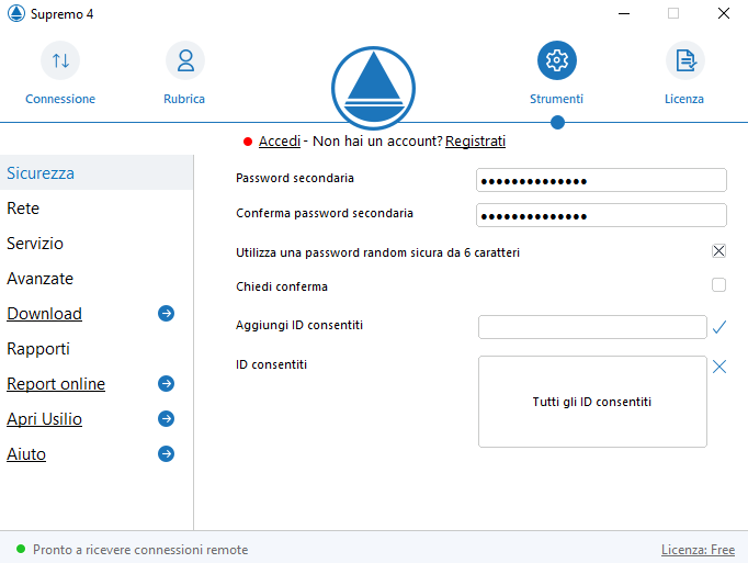Controllo remoto PC dell'ufficio, per continuare a lavorare da casa: Supremo