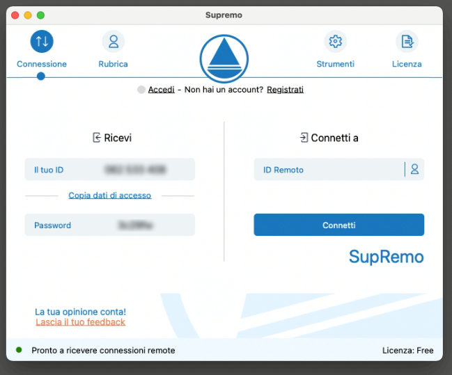 Lavorare a distanza con il nuovo SupRemo per macOS e Windows