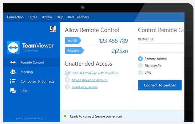 Controllo remoto, TeamViewer presenta la versione 12