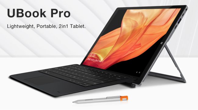 UBook Pro, un versatile convertibile 2-in-1 oggi dotato di processore Intel N4100