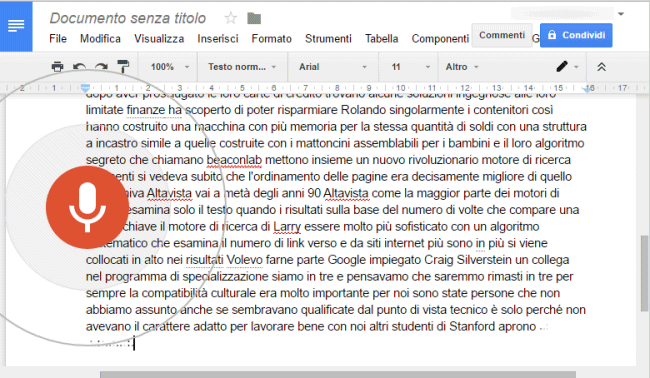 Convertire audio in testo senza installare nulla