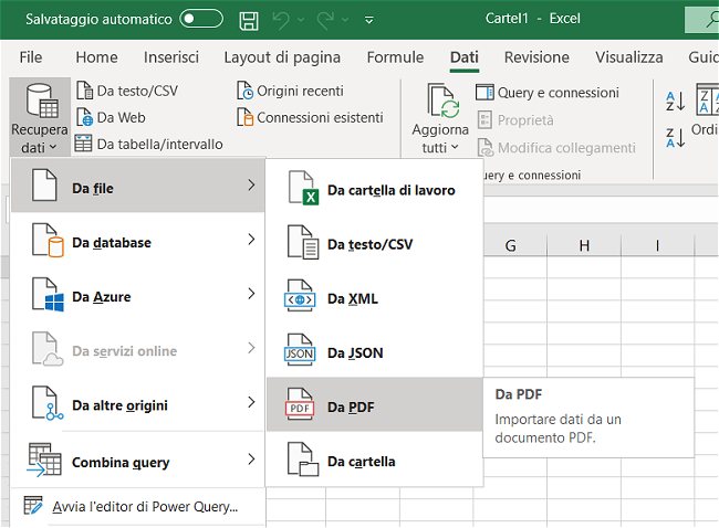 Convertire PDF in Excel: come fare gratis