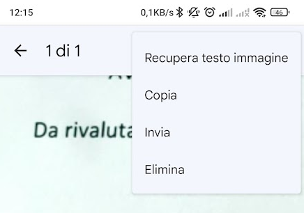 Come copiare testo da foto su smartphone e tablet
