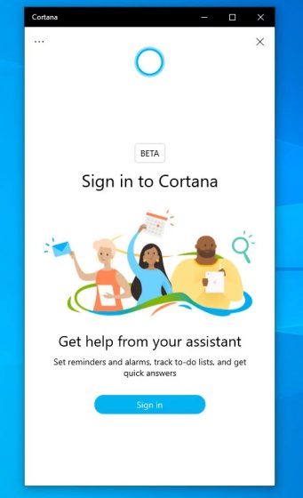 Cortana diventerà un'app separata dal sistema operativo