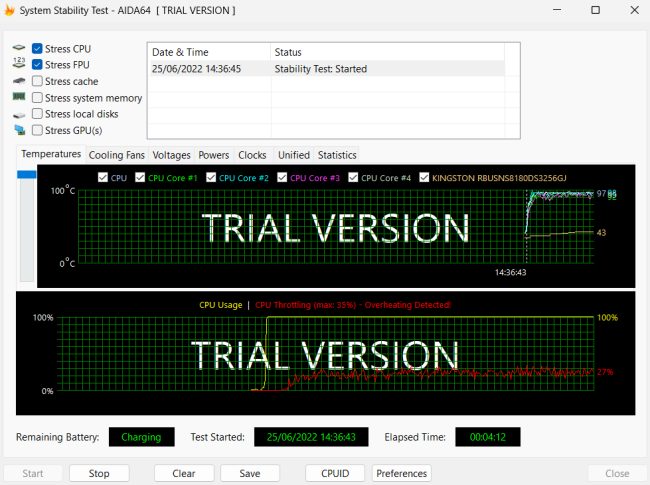 CPU stress test: controllare temperature e stabilità del sistema