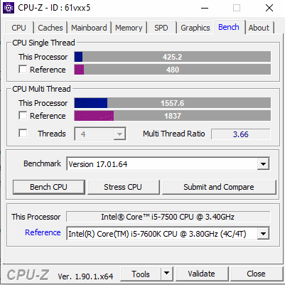 CPU-Z e GPU-Z: caratteristiche di processore e scheda video