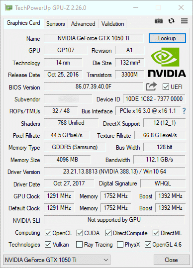 CPU-Z e GPU-Z: caratteristiche di processore e scheda video