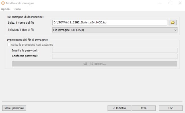 Creare ISO Windows 11 per installazione senza requisiti minimi