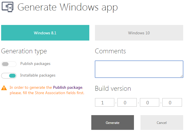 Sviluppare una app universale per Windows 8.1 e Windows 10