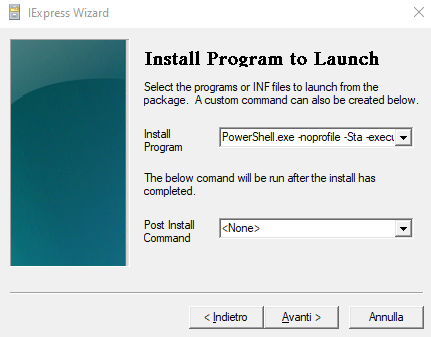 Creare un file eseguibile a partire da uno script PowerShell