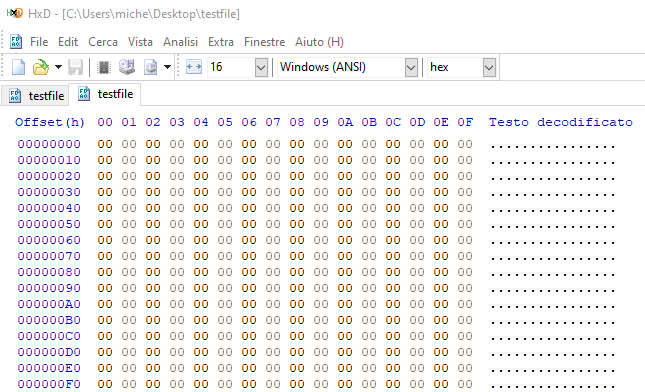 Come creare un file di grandi dimensioni in Windows