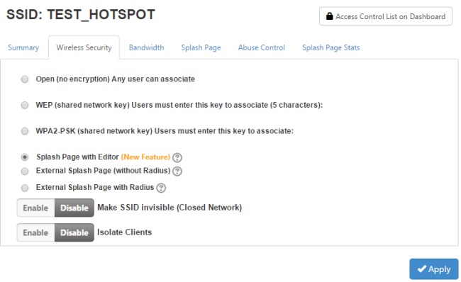 Creare un hotspot WiFi per ospiti e clienti