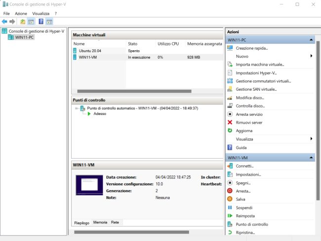 Hyper-V: come usare la virtualizzazione in Windows 11 e 10