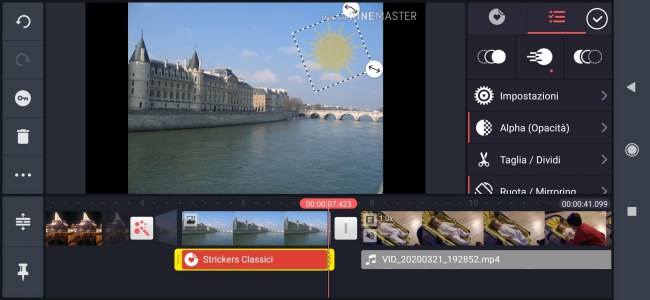 Video editor Android, come creare sequenze con transizioni ed effetti