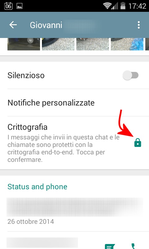 Crittografia end to end su WhatsApp, come funziona