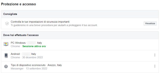 Perché un account Facebook invia messaggi spam?