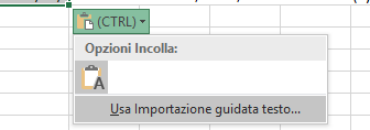 Incollare testi da PDF a Excel e suddividerli in righe e colonne