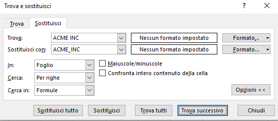 Incollare testi da PDF a Excel e suddividerli in righe e colonne