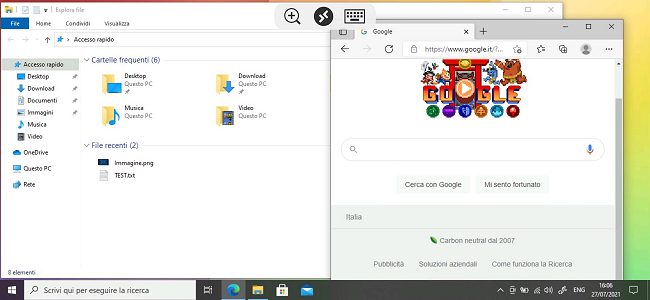 Connessione desktop remoto con Android e iOS