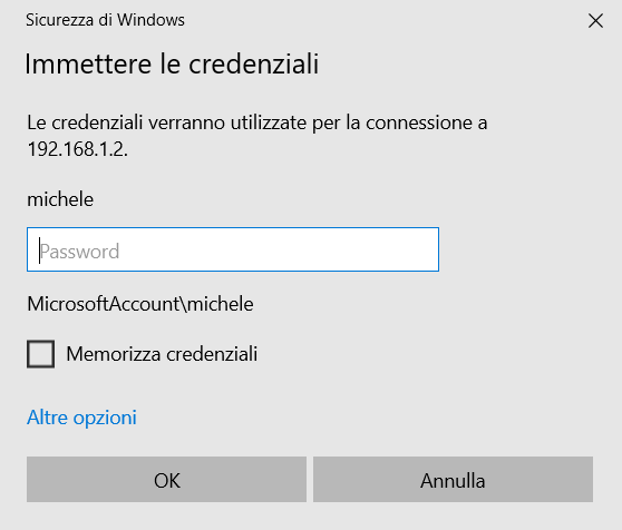 Desktop remoto con Windows 10 Pro o successivi e VPN