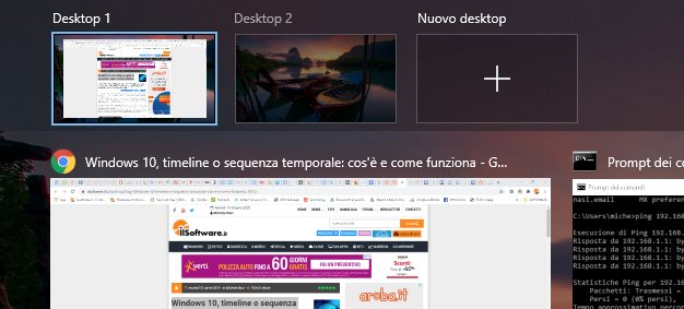 Desktop virtuali: come utilizzarli in Windows 10