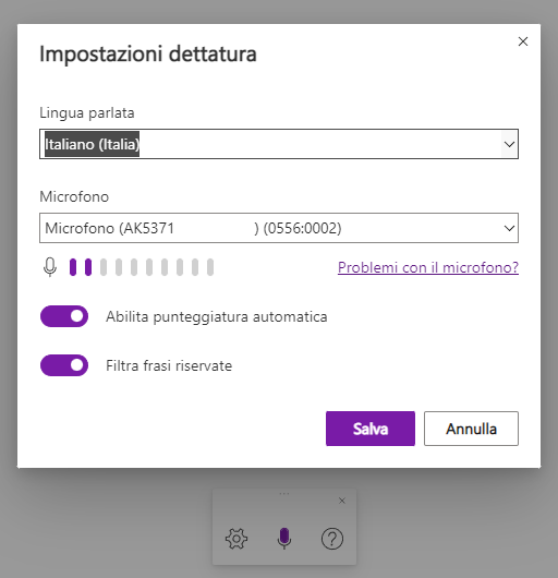 Dettatura vocale: OneNote Windows e Web si aggiunge alla lista delle app che la supportano